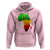 Africa Map Green Yellow Red Proud African Pride Juneteenth Hoodie - Wonder Print Shop