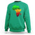 Africa Map Green Yellow Red Proud African Pride Juneteenth Sweatshirt - Wonder Print Shop