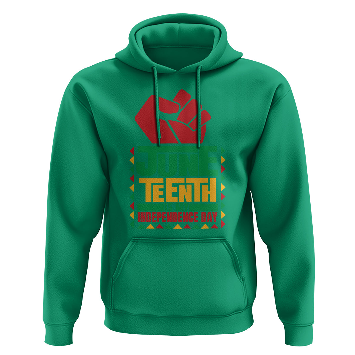 Juneteenth Is My Independence Day Hoodie - Wonder Print Shop