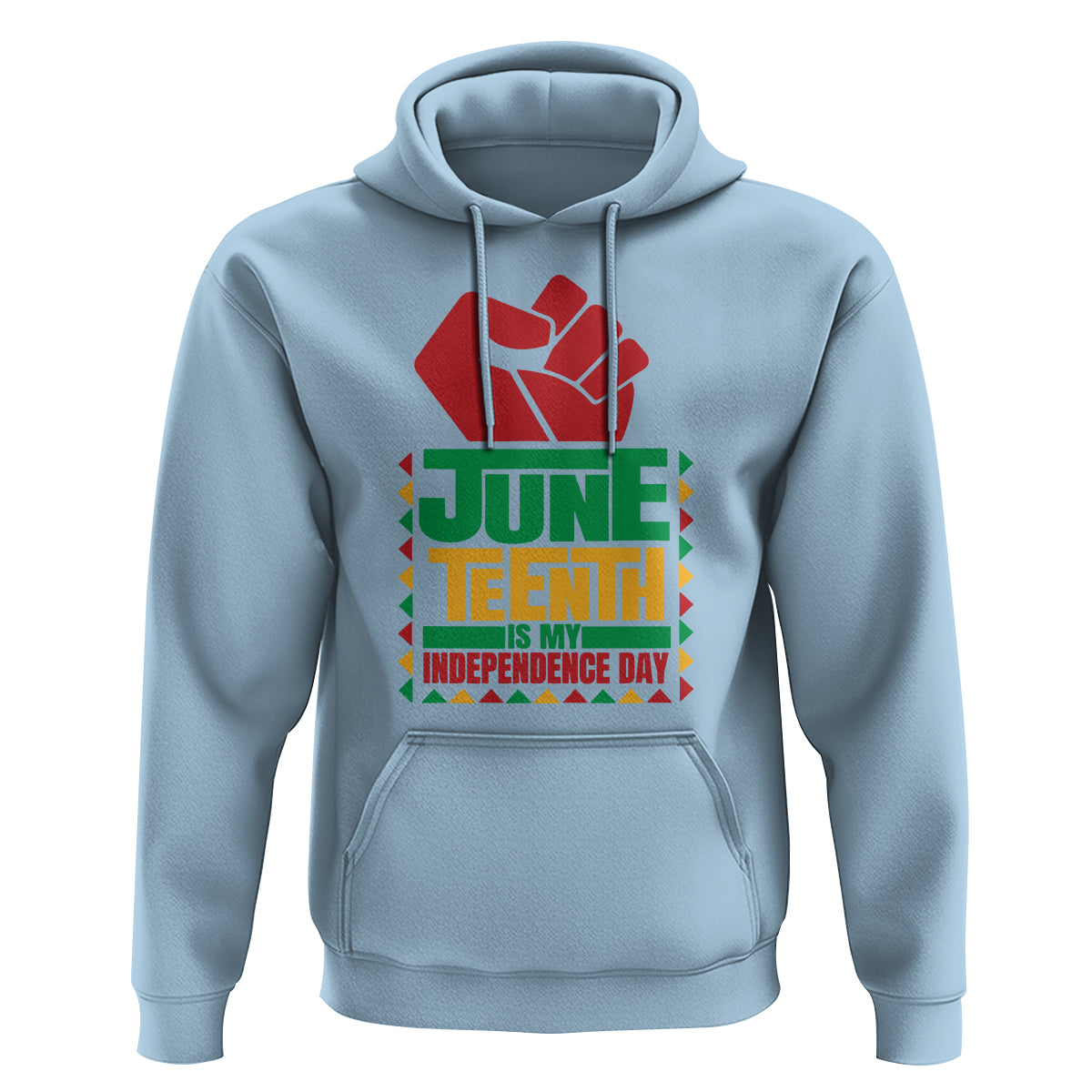 Juneteenth Is My Independence Day Hoodie - Wonder Print Shop