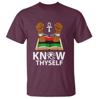 African American History T Shirt Know Thyself - Wonder Print Shop