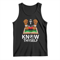 African American History Tank Top Know Thyself Break The Chains
