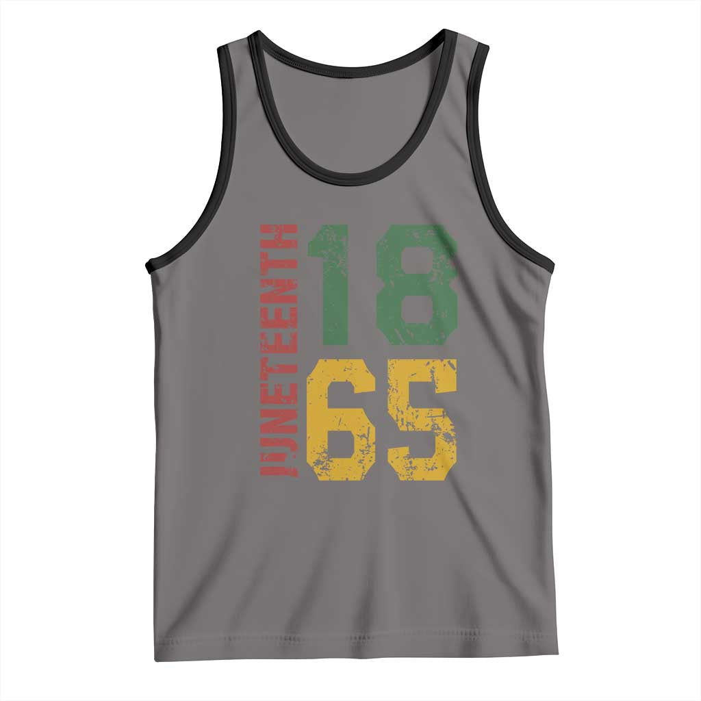 Juneteenth Tank Top Celebrating Freedom In African History Since 1865