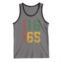 Juneteenth Tank Top Celebrating Freedom In African History Since 1865
