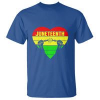 BHM T Shirt Juneteenth Breaking Every Chain - Wonder Print Shop