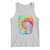 Juneteenth Afro Queen Tank Top Melanin Black Women Magic Tie Dye
