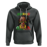 Black Prince Hoodie Juneteenth Loc'd Hair Remembering My Ancestor for Women - Wonder Print Shop