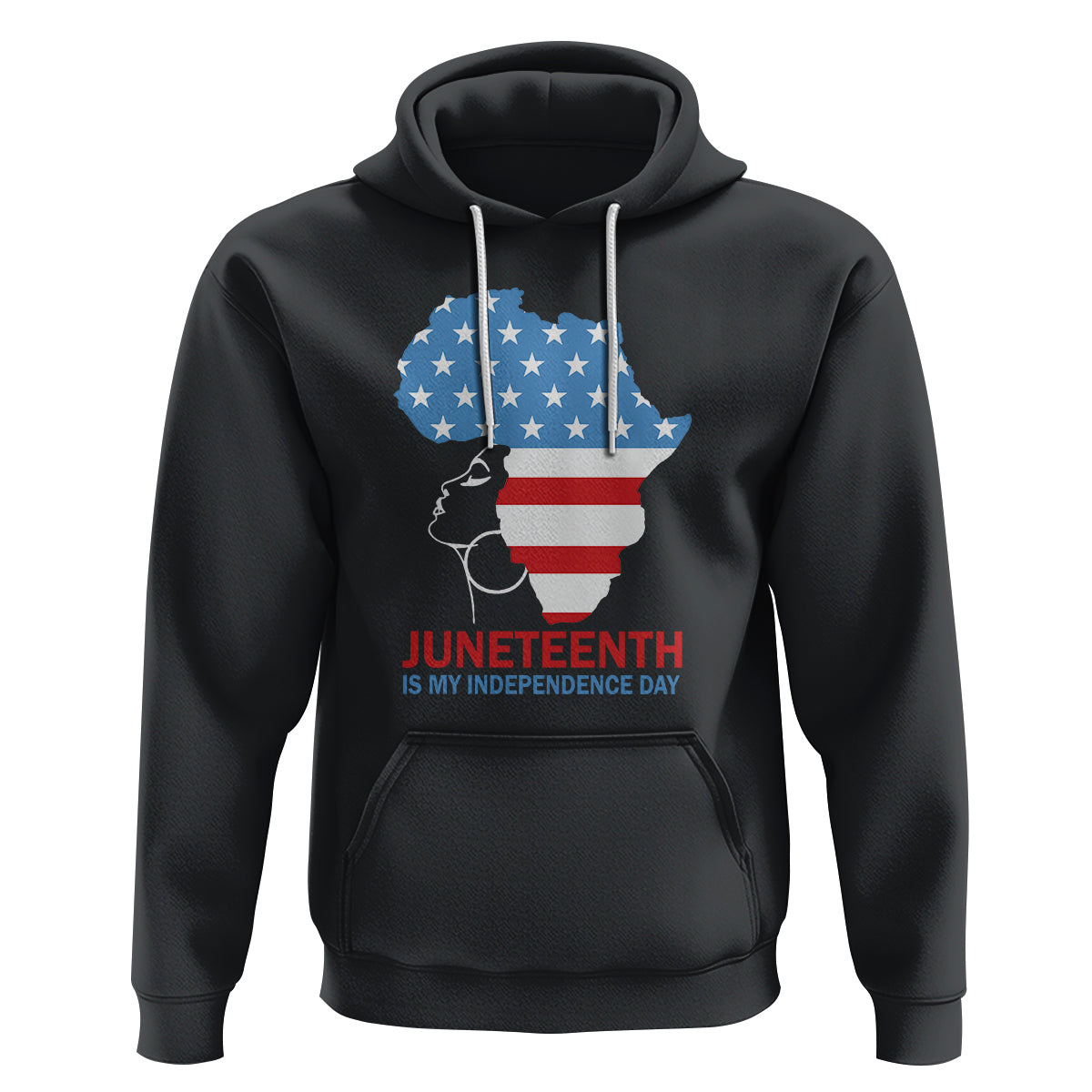 4th Of July Juneteenth Juneteenth Is My Independence Day Hoodie For African Woman