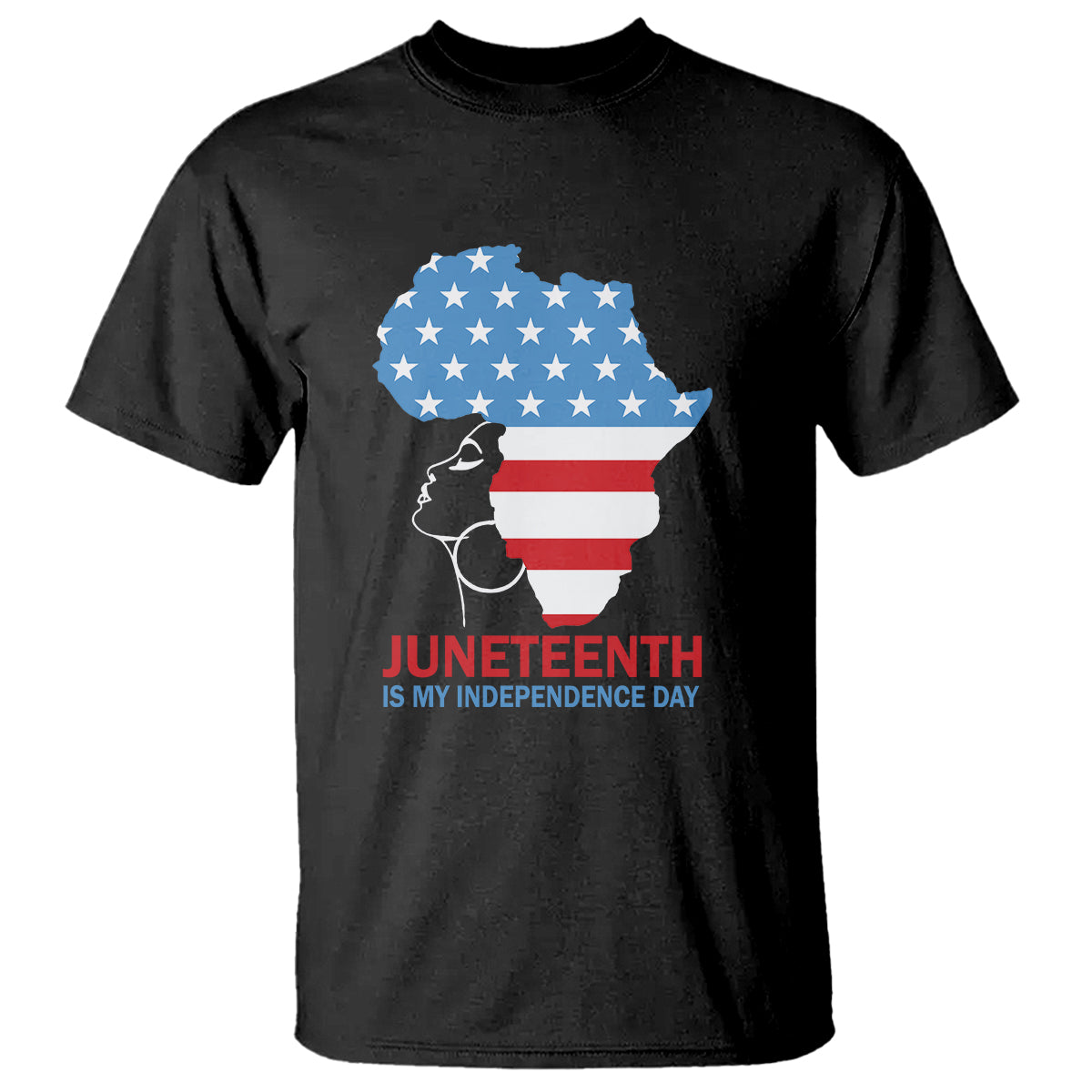 4th Of July Juneteenth Juneteenth Is My Independence Day T Shirt For African Woman