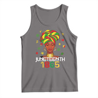 Melanin Queen Tank Top 1865 Juneteenth Celebrate African American Freedom Day