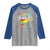 Juneteenth 1865 Raglan Shirt Blackity Heartbeat