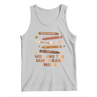 Black Pride Teaching Tank Top For Teacher We Have The Same Heart Inside BHM African American