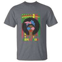 Juneteenth Is My Independence Day T Shirt For Black Women 4th Of July - Wonder Print Shop