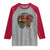 Black Heritage Pride Raglan Shirt For Melanin Black Women Natural Hair Afro Word Art