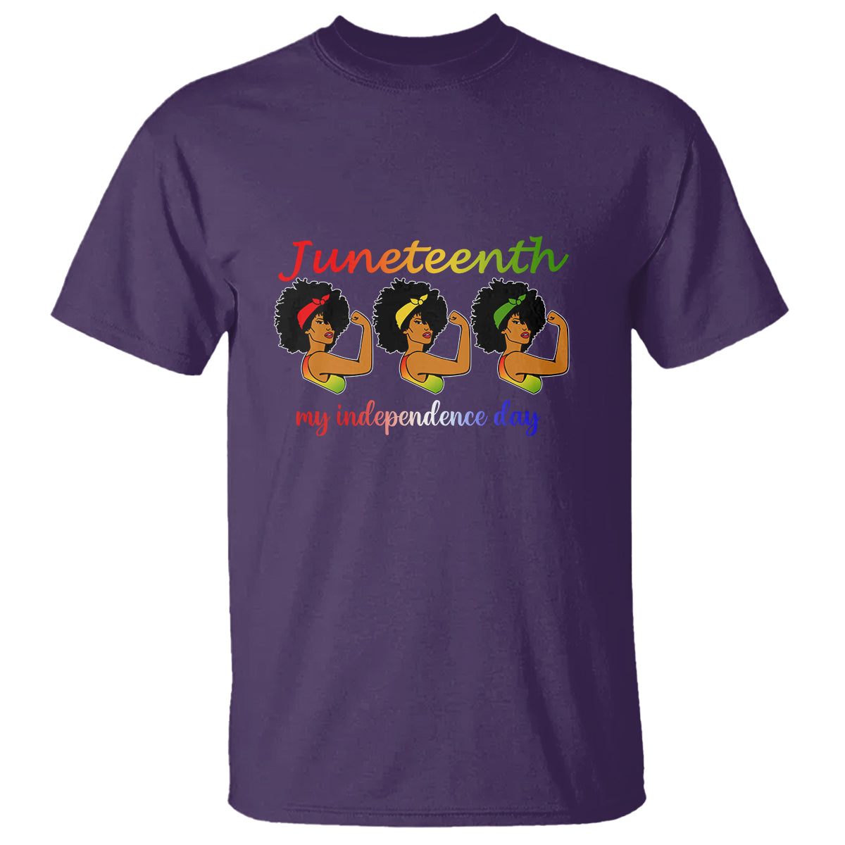 African American History T Shirt Happy Juneteenth Is My Independence Day Free Black Women - Wonder Print Shop