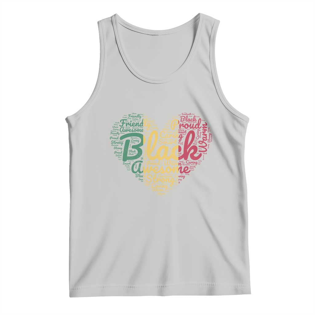 Black Awesome Strong Inspirational Tank Top African American Pride Juneteenth BHM