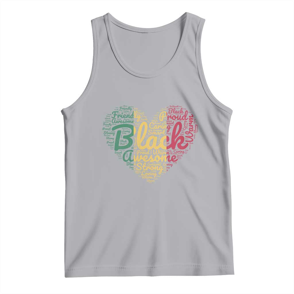 Black Awesome Strong Inspirational Tank Top African American Pride Juneteenth BHM