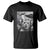 Funny Cat Selfie with UFOs Peace Sign Alien Cat UFO Invasion T Shirt - Wonder Print Shop