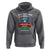 Mens Coolest Grandpa Father's Day Outer Space UFO Spaceship Alien Hoodie - Wonder Print Shop