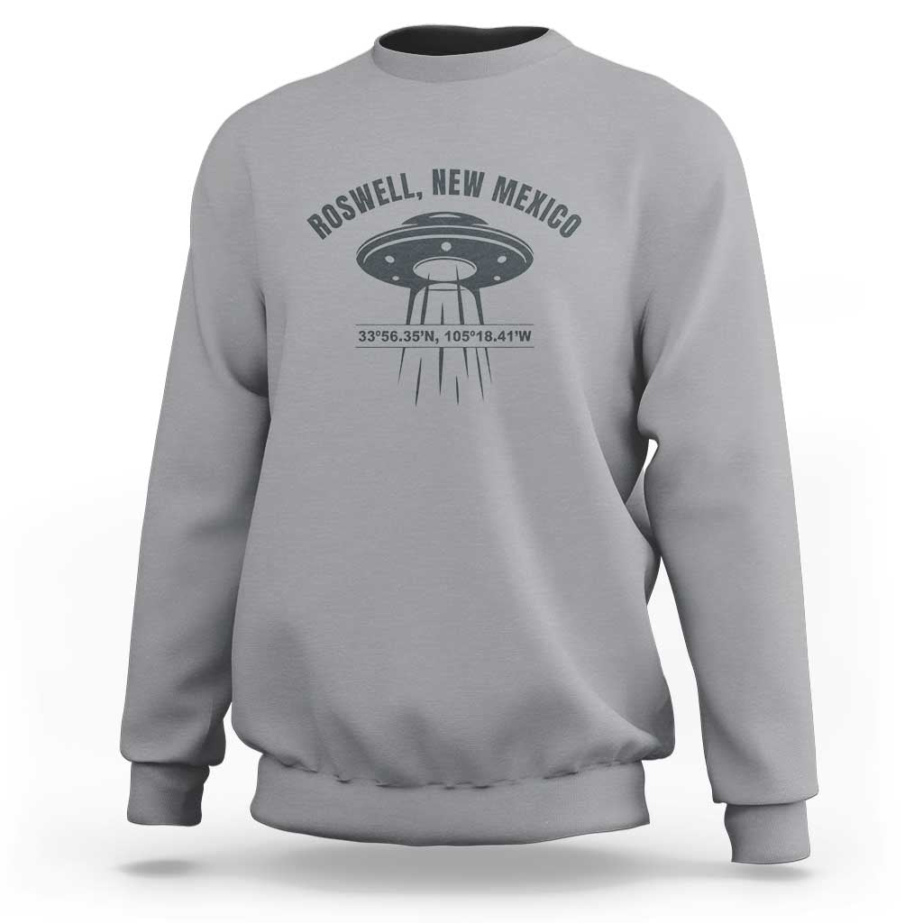 Roswell New Mexico UFO Alien UAP Sweatshirt - Wonder Print Shop