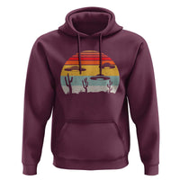 Vintage UFO Lover Alien Desert Retro Hoodie - Wonder Print Shop