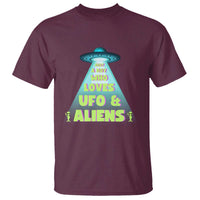 Just A Boy Who Loves UFO & Aliens Funny World UFO Day T Shirt - Wonder Print Shop