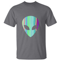 Alien Head Holographic Cute UFO T Shirt - Wonder Print Shop
