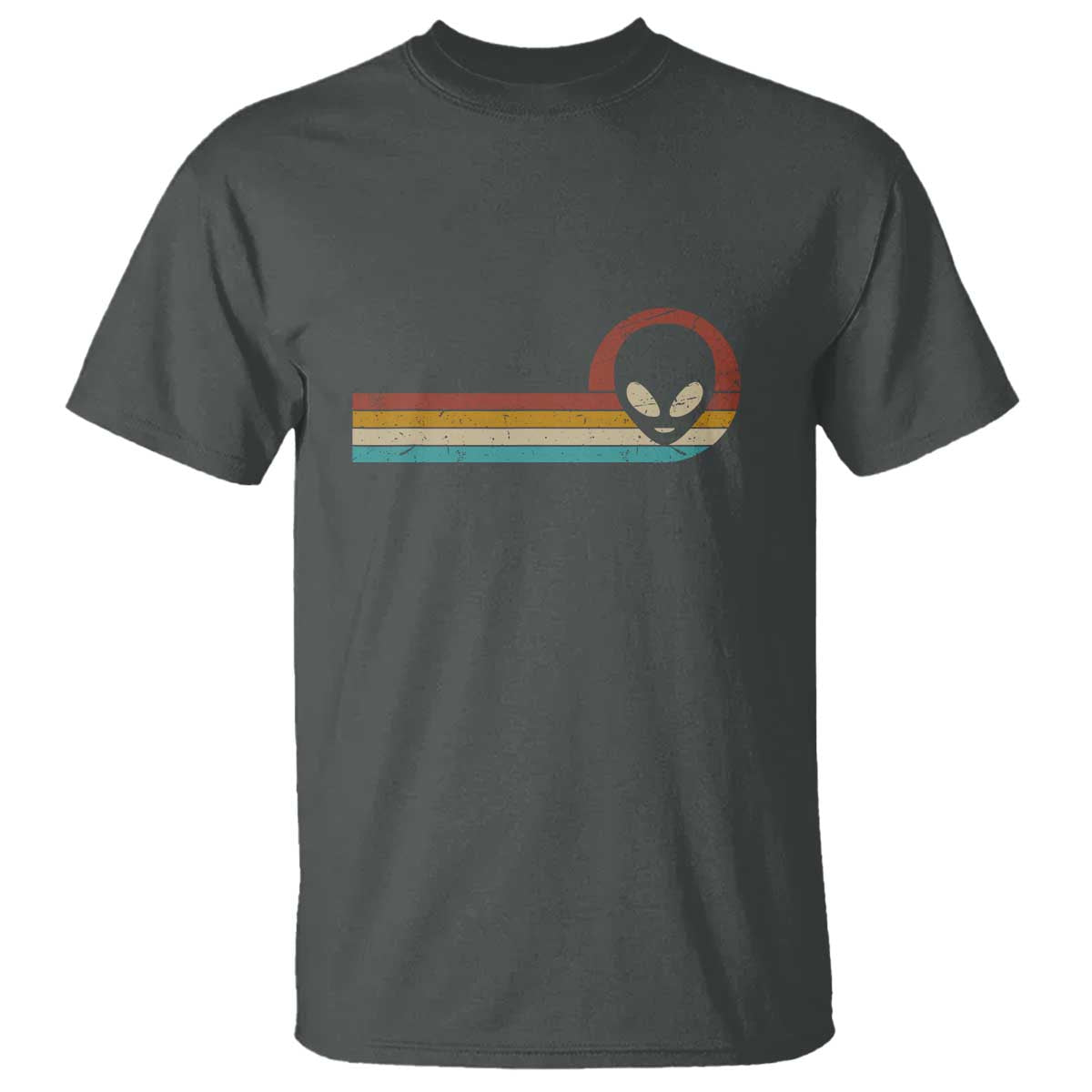 Funny UFO Lover Retro Style Vintage Alien Space T Shirt - Wonder Print Shop