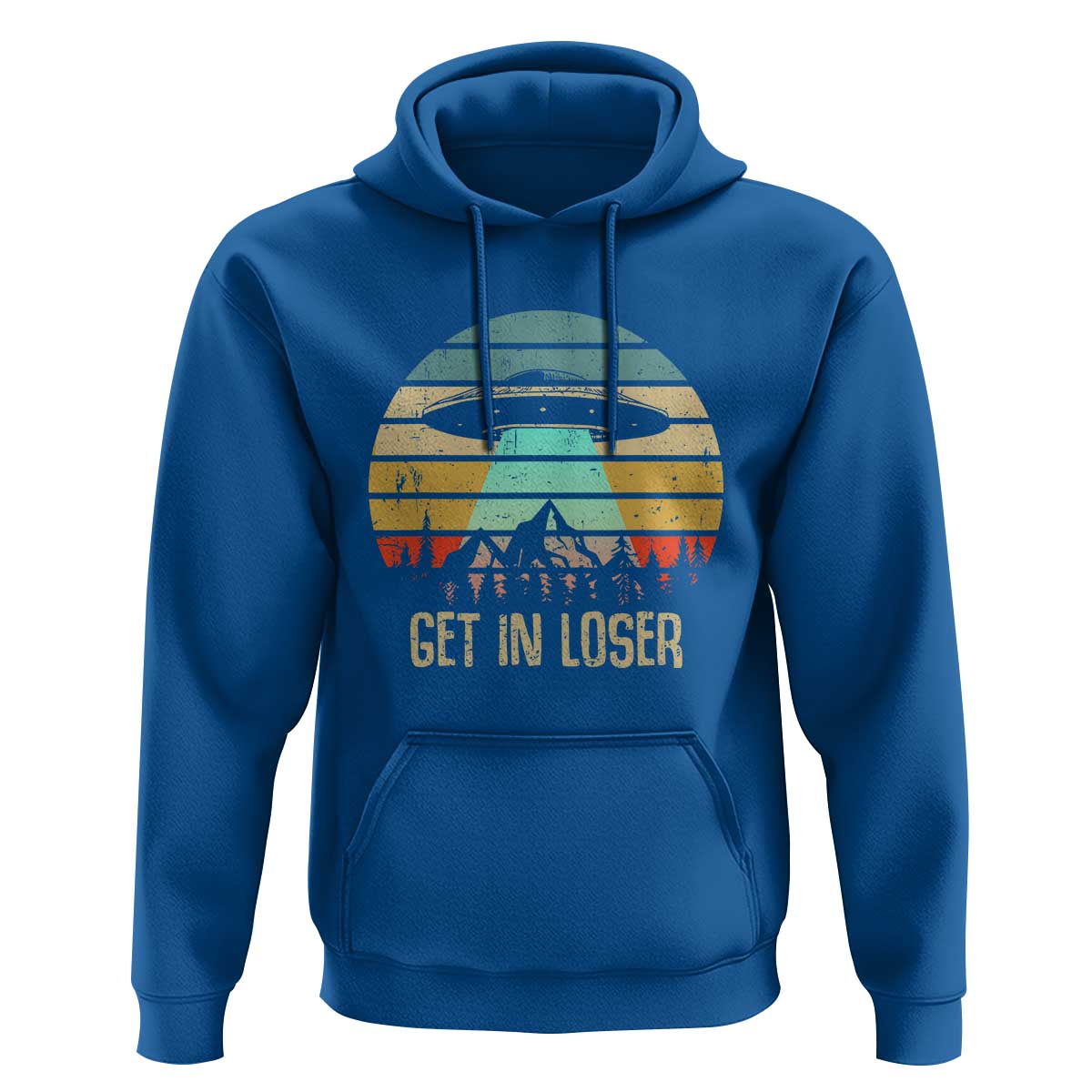Get In Loser Alien Abduction Conspiracy Hoodie - Wonder Print Shop
