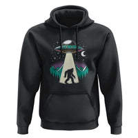 UFO Bigfoot Alien Abduction Hoodie - Wonder Print Shop