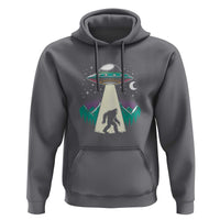 UFO Bigfoot Alien Abduction Hoodie - Wonder Print Shop