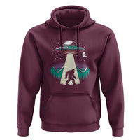 UFO Bigfoot Alien Abduction Hoodie - Wonder Print Shop