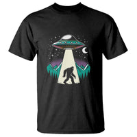 UFO Bigfoot Alien Abduction T Shirt - Wonder Print Shop