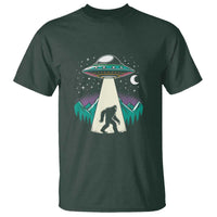 UFO Bigfoot Alien Abduction T Shirt - Wonder Print Shop