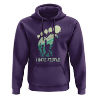 I Hate People Funny Alien Bigfoot Mountains Trip 2024 Hoodie - Wonder Print Shop