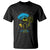 NASA UFO Alien Just Here For The Pizza T Shirt - Wonder Print Shop