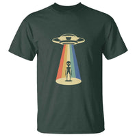 UFO Abduction - Alien Abduction Vintage Aliens Lover T Shirt - Wonder Print Shop