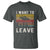 I Want To Leave Funny Retro Novelty Alien UFO Novelty Gift T Shirt - Wonder Print Shop