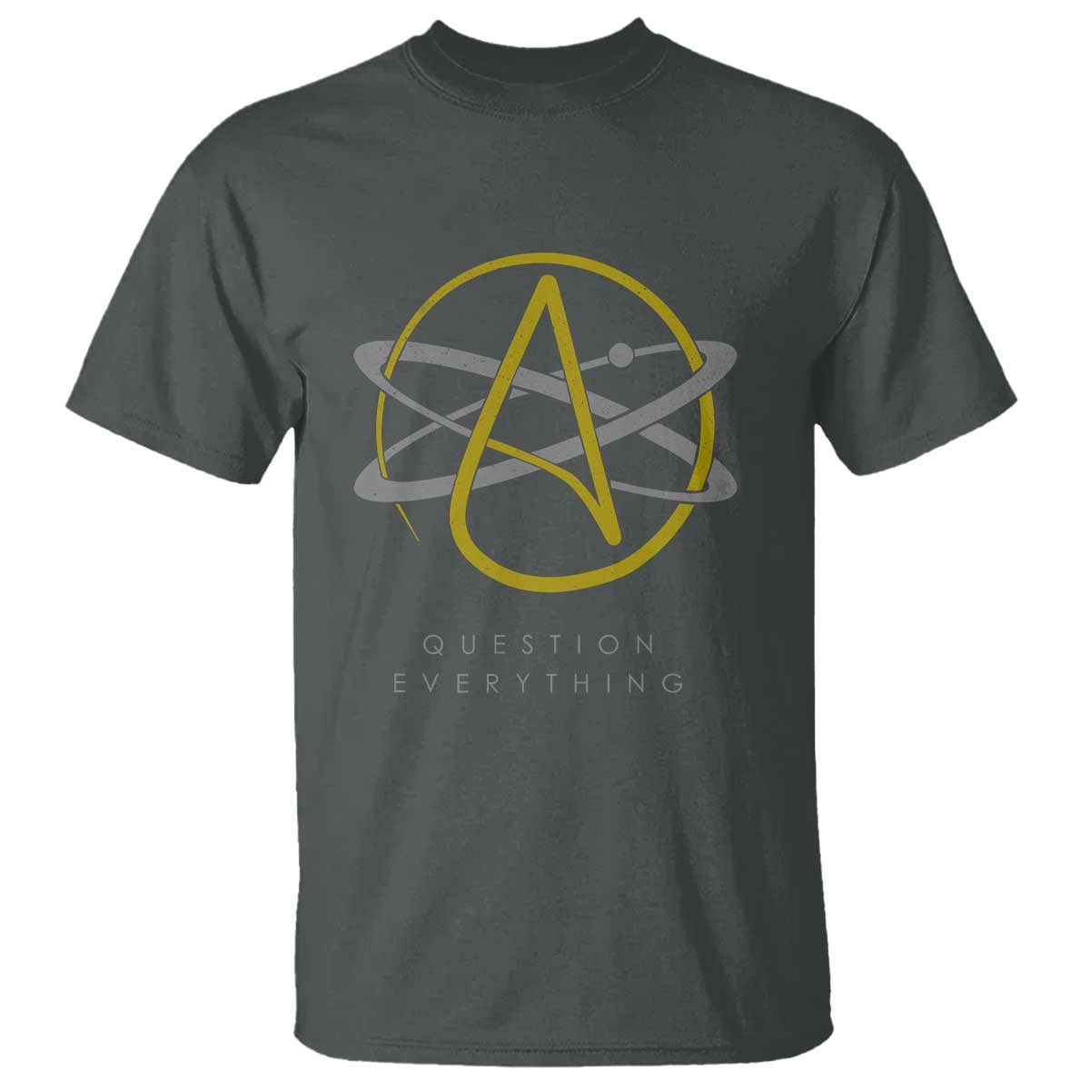 Atheist Logo Atheism T Shirt Science Question Everything - Wonder Print Shop