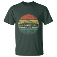 UFO Gifts Retro Sunset Funny Alien UFO Hunter Silhouette T Shirt - Wonder Print Shop