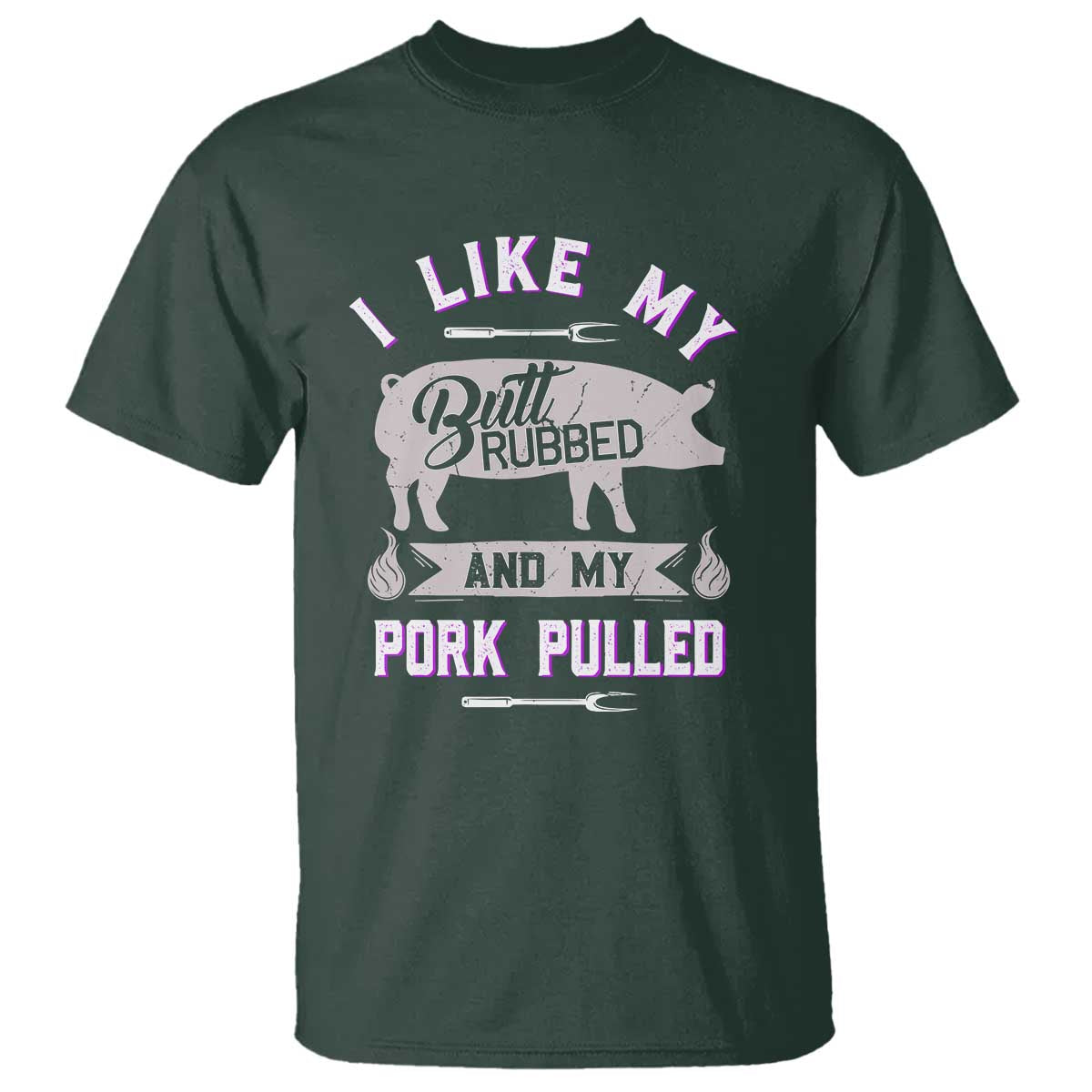 Funny BBQ Grilling Quote Pig Pulled Pork T Shirt - Wonder Print Shop