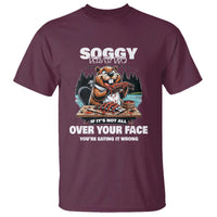 Soggy Beaver BBQ If It's Not All Over Your Face Beaver T Shirt - Wonder Print Shop