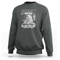 Soggy Beaver BBQ Sweatshirt It's Over Face The Beaver - Wonder Print Shop