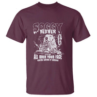 Soggy Beaver BBQ T Shirt It's Over Face The Beaver - Wonder Print Shop