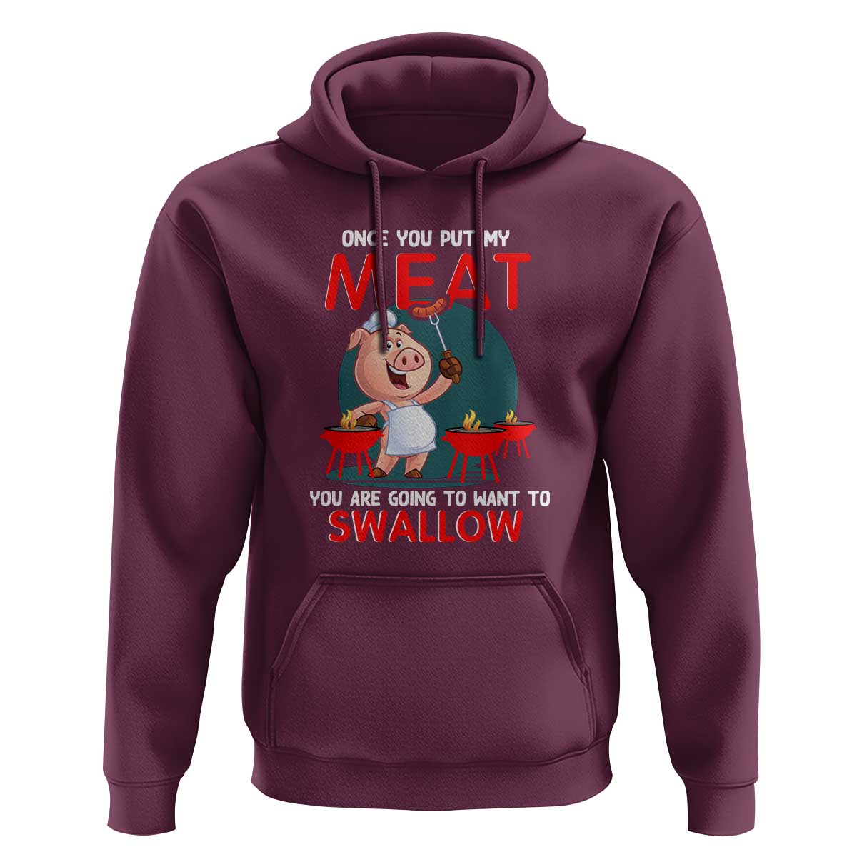 Funny BBQ Hoodie - Wonder Print Shop
