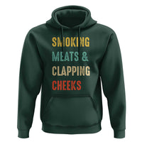 Smoking Meats And Clapping Cheeks Funny BBQ Meat Smoking Hoodie - Wonder Print Shop