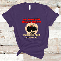 The Mothman Stole My Catalytic Converter In Point T Shirt - Wonder Print Shop