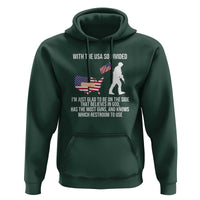 Patriotic USA Flag Hoodie Believe in God American Pride