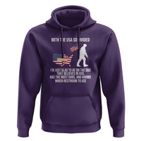 Patriotic USA Flag Hoodie Believe in God American Pride