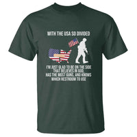 Patriotic USA Flag T Shirt Believe in God American Pride - Wonder Print Shop